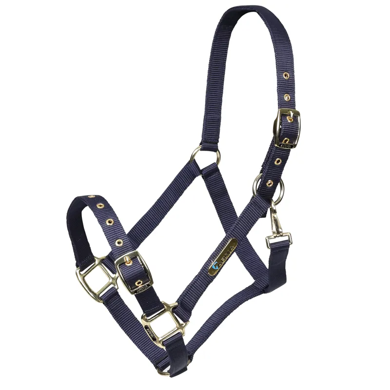 Shires Arma Adjustable Headcollar - Navy